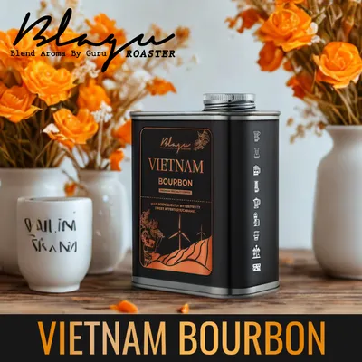 BLAGU Coffee Roasted Beans Vietnam Phin Coffee Roast – Medium Dark Roast – 500g