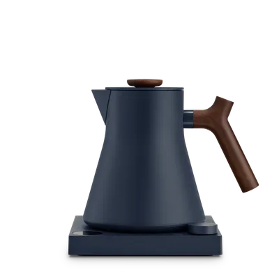 Fellow Stagg EKG PRO 0.9L - Stone Blue Handle Walnut (EU, 220V, F Plug)