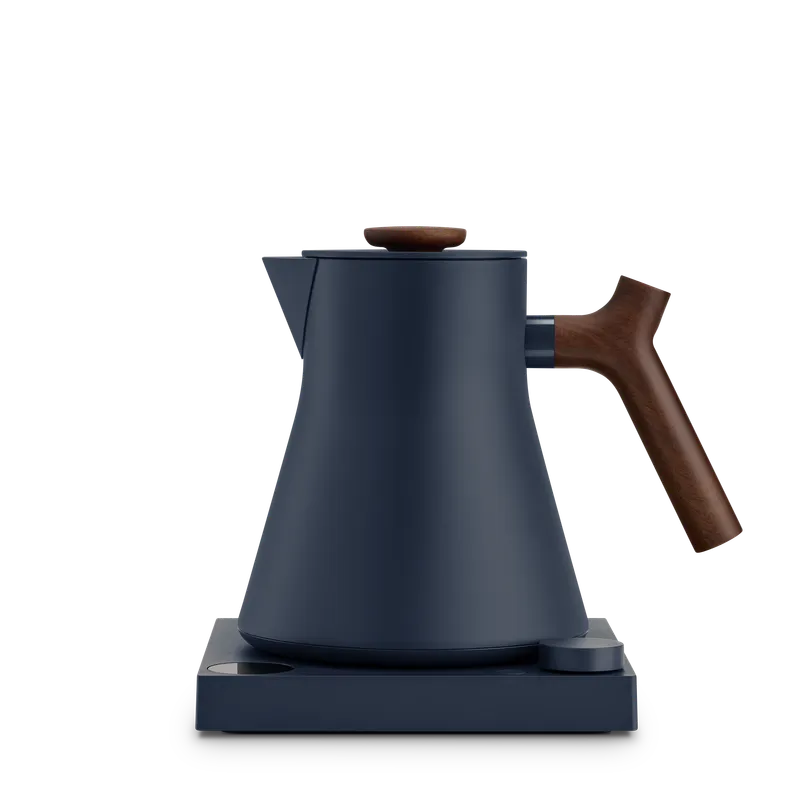 Fellow Stagg EKG PRO 0.9L - Stone Blue Handle Walnut (EU, 220V, F Plug)