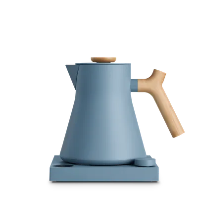 Fellow Corvo EKG PRO 0.9L - Matte Black (EU, 220V, F Plug) - Handle walnut