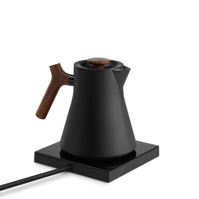 Pack 4 x Fellow Stagg EKG 0.9L - Stone Blue Handle Walnut (EU, 220V, F Plug)