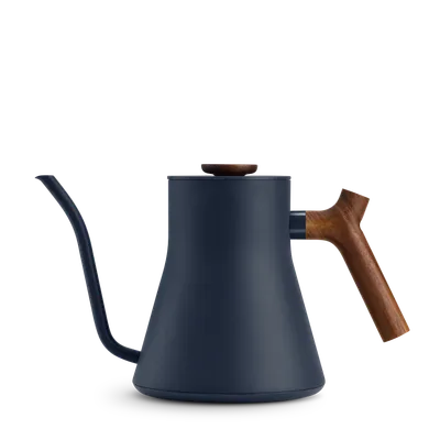 Fellow Stagg EKG PRO 0.9L - Stone Blue Handle Walnut (EU, 220V, F Plug)
