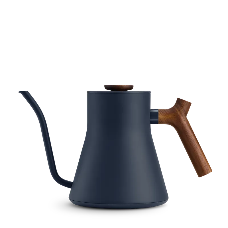 Fellow Stagg EKG PRO 0.9L - Stone Blue Handle Walnut (EU, 220V, F Plug)