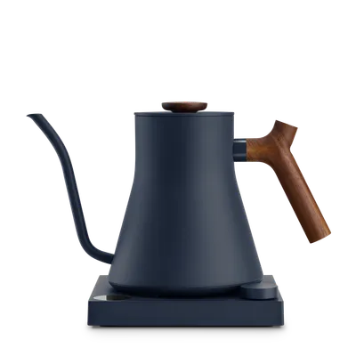 Fellow Stagg EKG 0.9L - Stone Blue Handle Walnut (EU, 220V, F Plug)