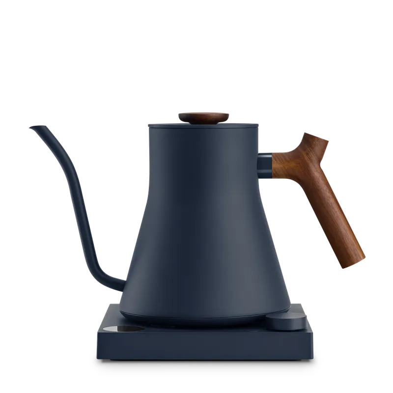 Fellow Stagg EKG 0.9L - Stone Blue Handle Walnut (EU, 220V, F Plug)