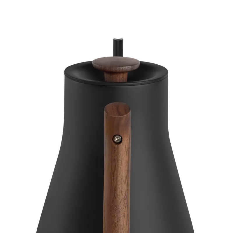 Fellow Stagg EKG Pro, Matte Black, Walnut Handle, 0.9L, 220V, Type F (EU)
