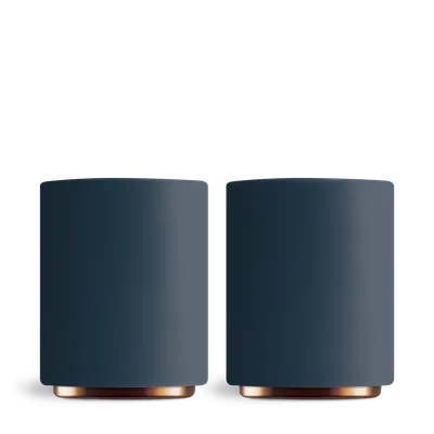 Pack 6 x Fellow Monty Milk Art Cups - Espresso (3oz, Set of 2), Matte White