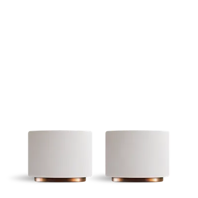 Fellow Monty Milk Art Cups - Cortado (4.5oz), Matte White