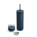 Fellow Carter Cold Tumbler - 592ml - Matte Blue Stone 3