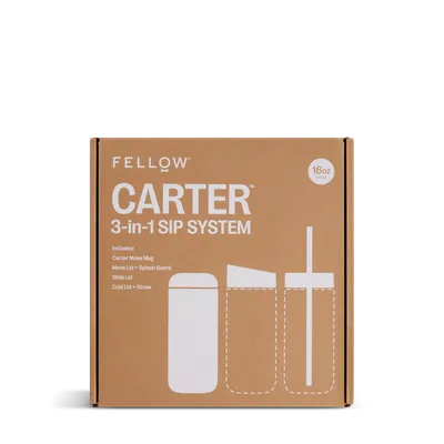 Fellow Carter Move 360 Sip Lid - 475ml - Matte Black