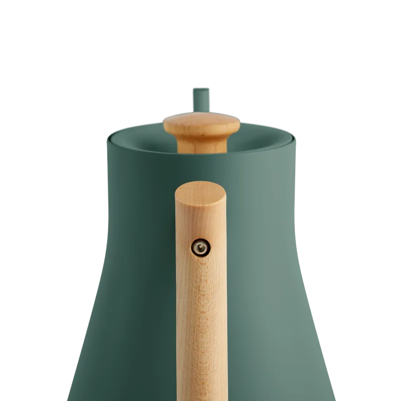 Fellow Stagg EKG PRO 0.9L Smoke Green with Maple Handle, Europe