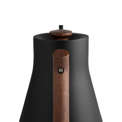 Fellow Stagg EKG 0.9L - Matte White - Walnut Handle (EU, 220V, F Plug)