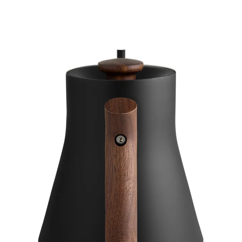 Fellow Corvo EKG PRO 0.9L - Matte Black (EU, 220V, F Plug) - Handle walnut