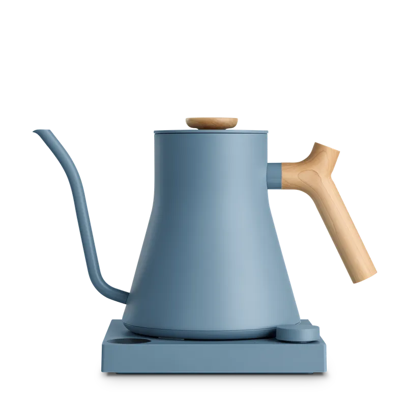 Fellow Stagg EKG PRO 0.9L Smoke Green with Maple Handle, Europe