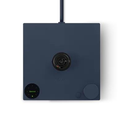 Fellow Stagg EKG PRO 0.9L - Stone Blue Handle Walnut (EU, 120V, F Plug)