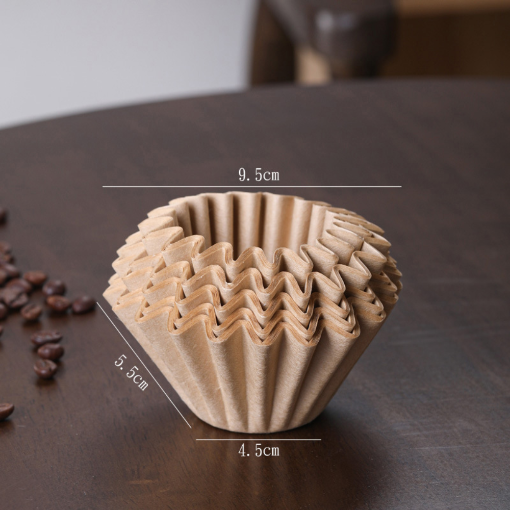 Pressoco Coffee Paper Filter Wave W-155 (100*55mm) x 50 tờ - Brown 4