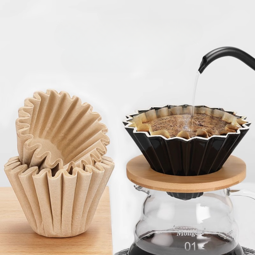 Pressoco Coffee Paper Filter Wave W-185 (185*50 mm) 9