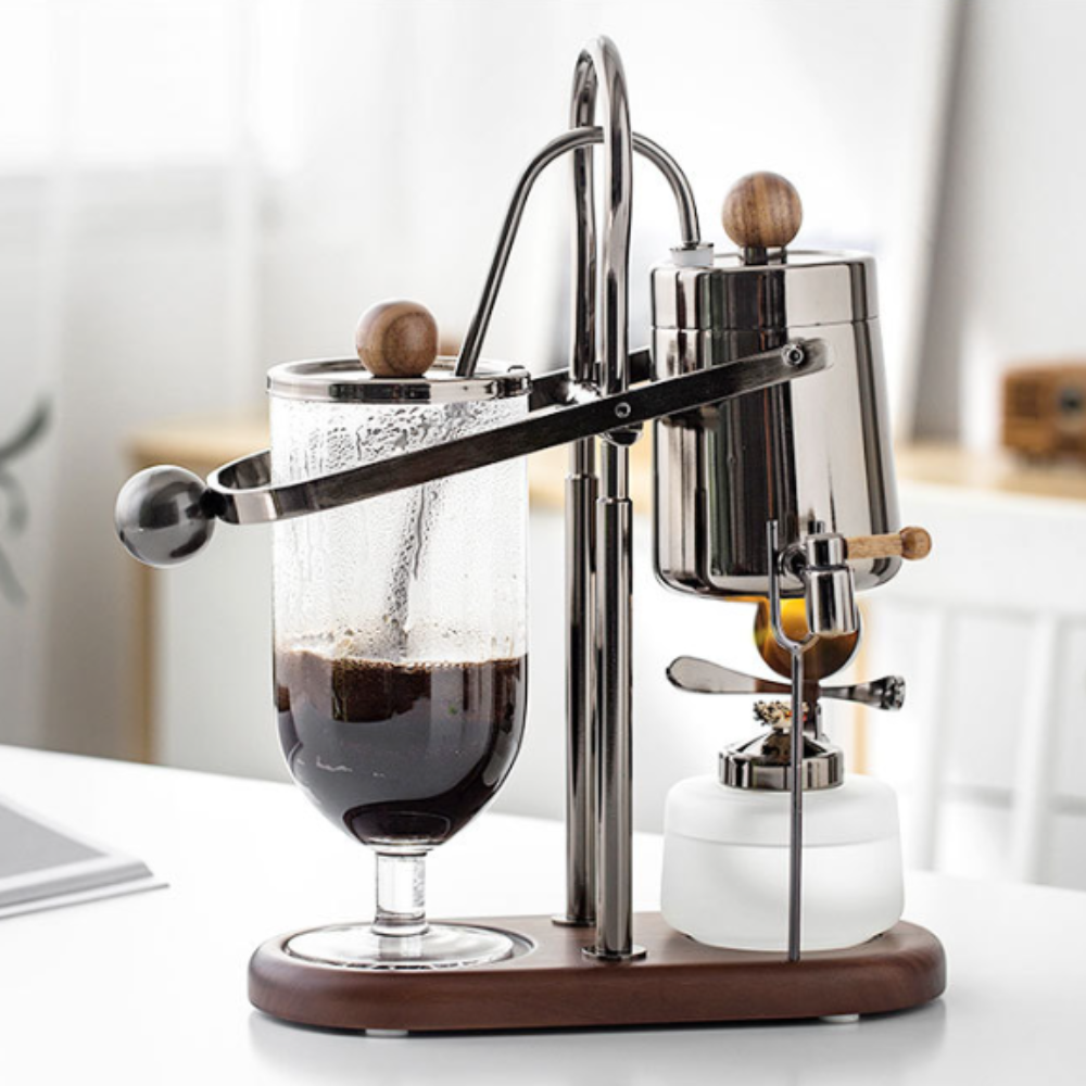 Pressoco Royal Coffee Maker - Golden - 300ml 10