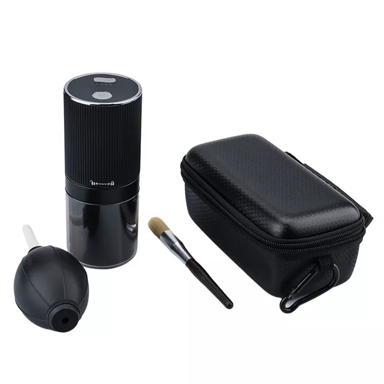 PRESSOCO Portable Electric grinder - Gen Z 38mm | USB Rechargeable -Black 5