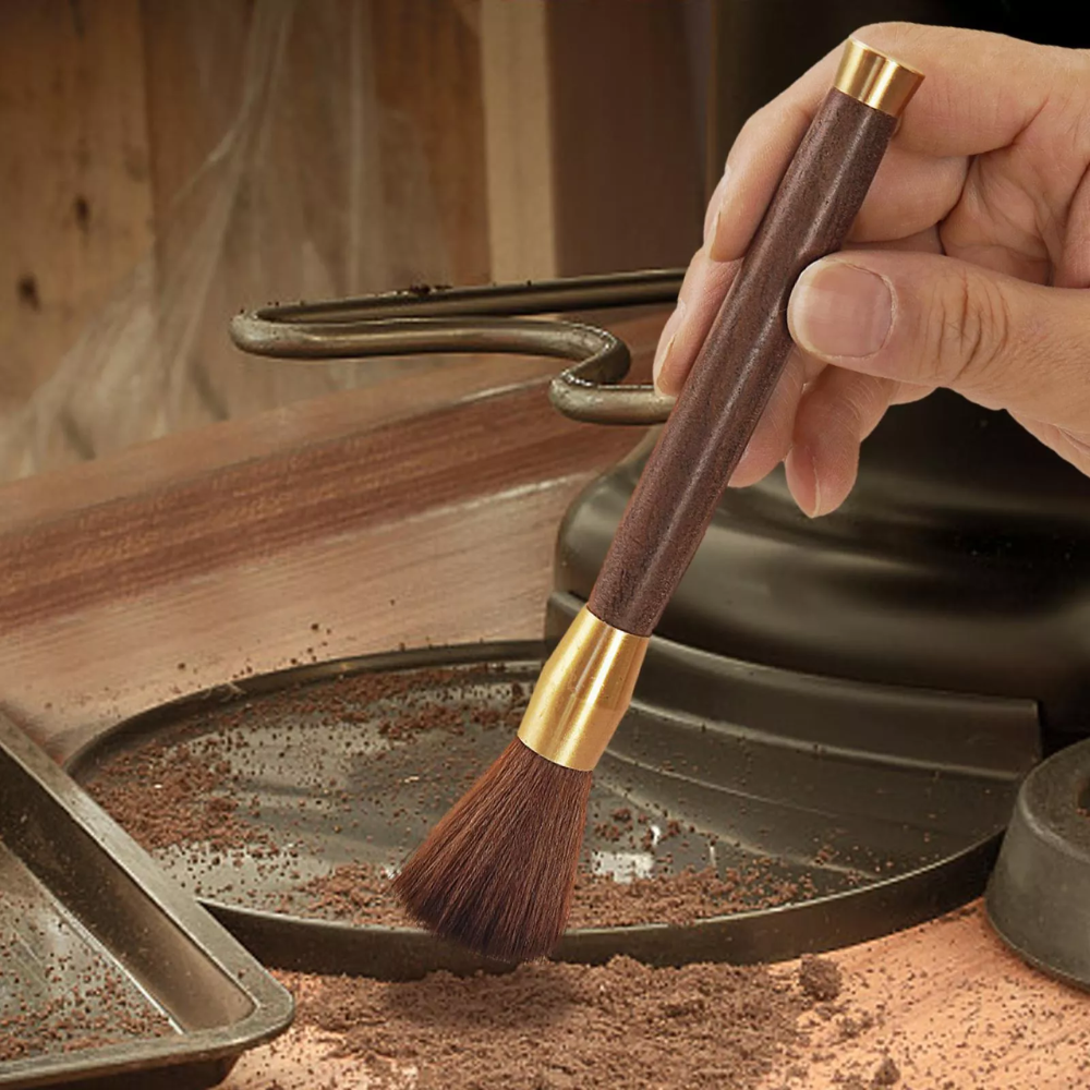 Pressoco Wooden Cleaning Brush coffee, tea - Walnut 7