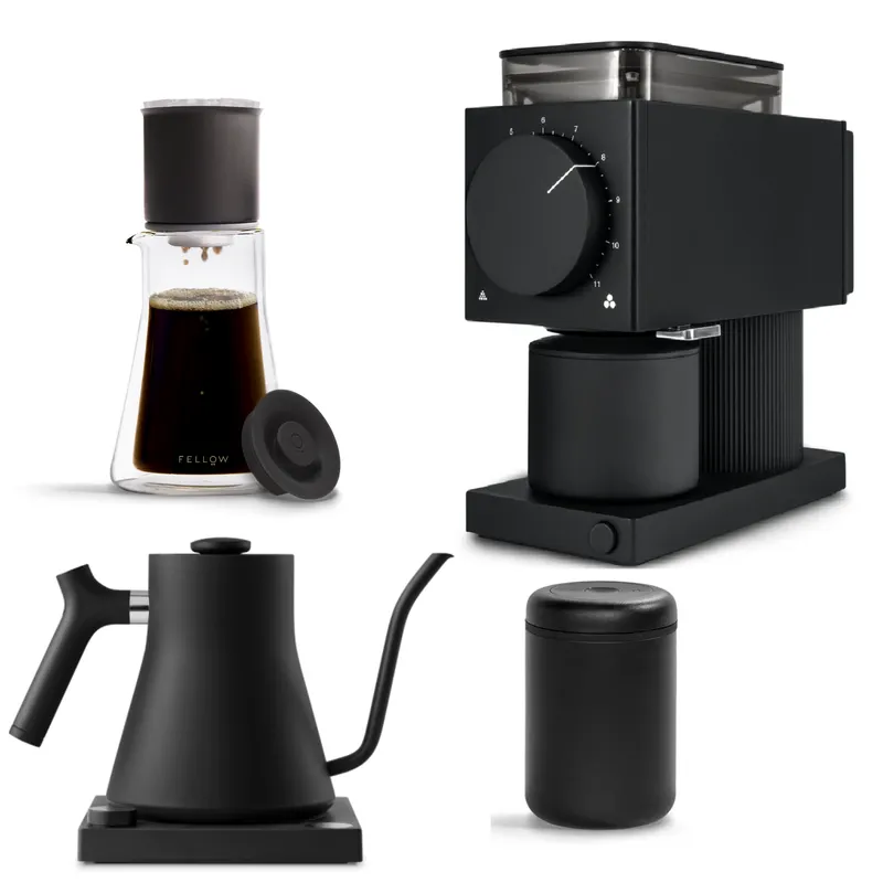 Master Kit | Fellow Ode và Pour over Guru Black - Pha chế chuyên nghiệp