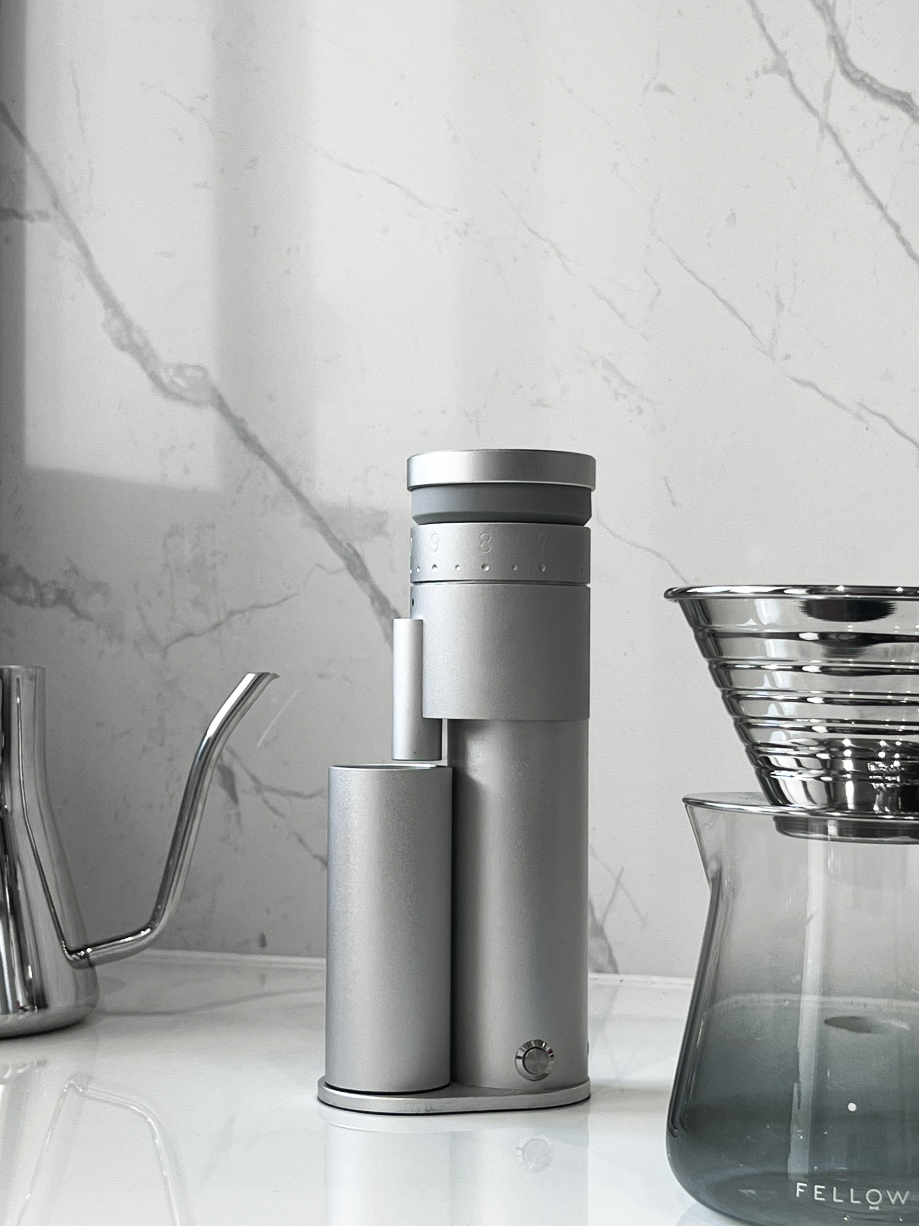 Pressoco Electric Grinder mini Gen S - Silvery 10