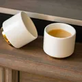 Fellow Monty Milk Art Cups - Espresso (3oz, Set of 2), Matte White 13