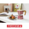PEDRINI MyMoka Color Coffee Maker 3 Cups - Vintage Pink 7