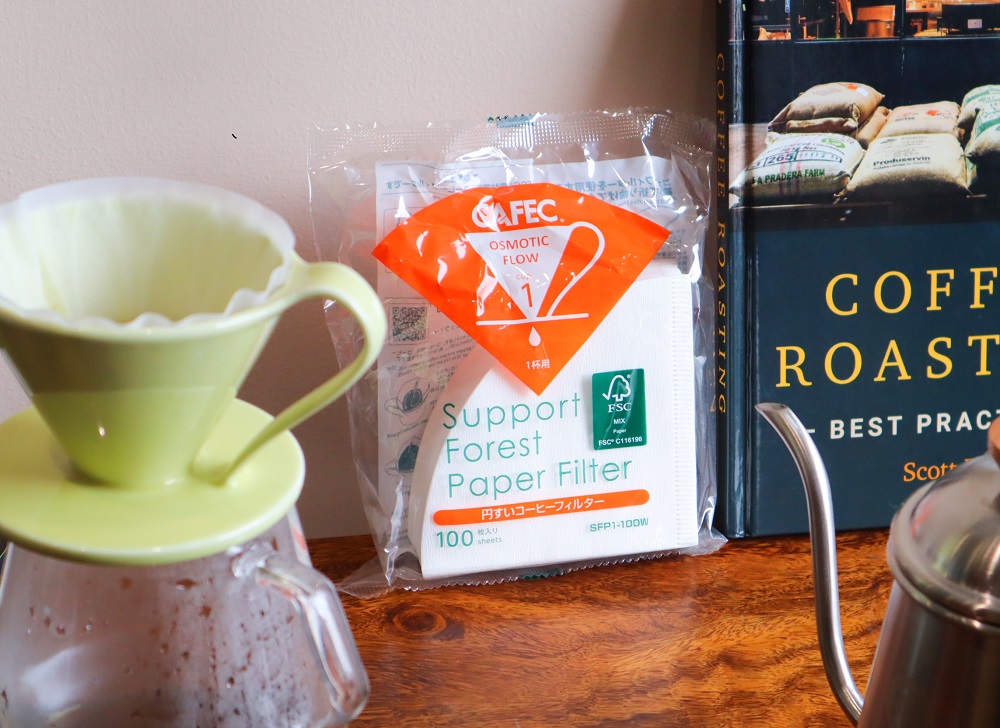 Cafec Filter MC4 V60-02 100 White MD T90 5