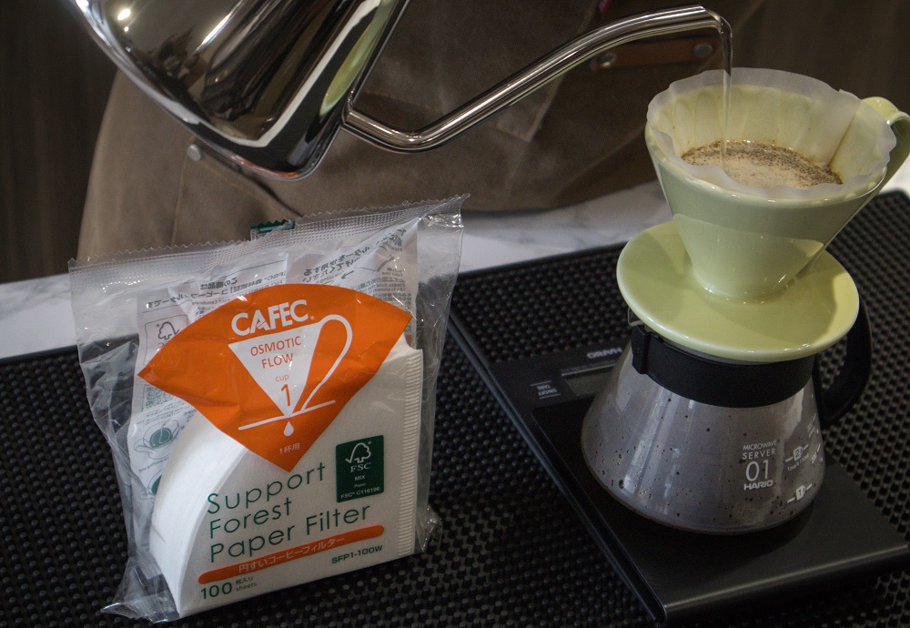 Cafec Filter MC4 V60-02 100 White MD T90 6