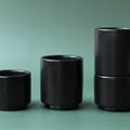 Fellow Monty Milk Art Cups - Espresso (3oz, Set of 2), Matte Black 6