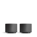 Fellow Monty Milk Art Cups - Espresso (3oz, Set of 2), Matte Black 2
