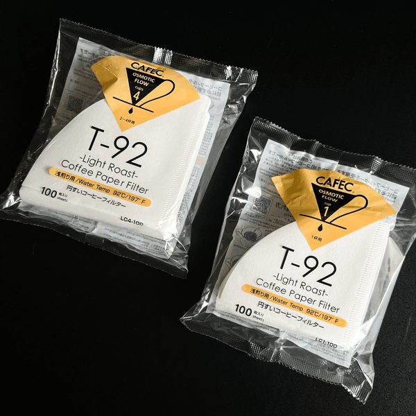 Cafec Filter DC4 V60-02 100 White Dark T83