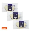 Combo 2 x Cafec Abaca trapezoid paper filter 102 (white) 100pcs/pack 6