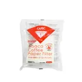 Cafec Abaca trapezoid paper filter 102 (white) 100pcs/pack 12