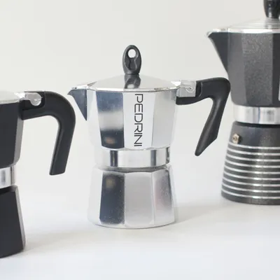 PEDRINI Bộ 3 Gioăng & 1 Lọc Thay Thế Kaffettiera Ấm Pha Cà Phê 3 Tách