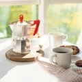 PEDRINI Kaffettiera Coffee Maker 1 Cup - Red 7