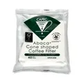 Combo 2 x Cafec Paper Filter APC4-40W - Cone V60-02 Cup-4 40-Sheets - White - Abaca+ 8
