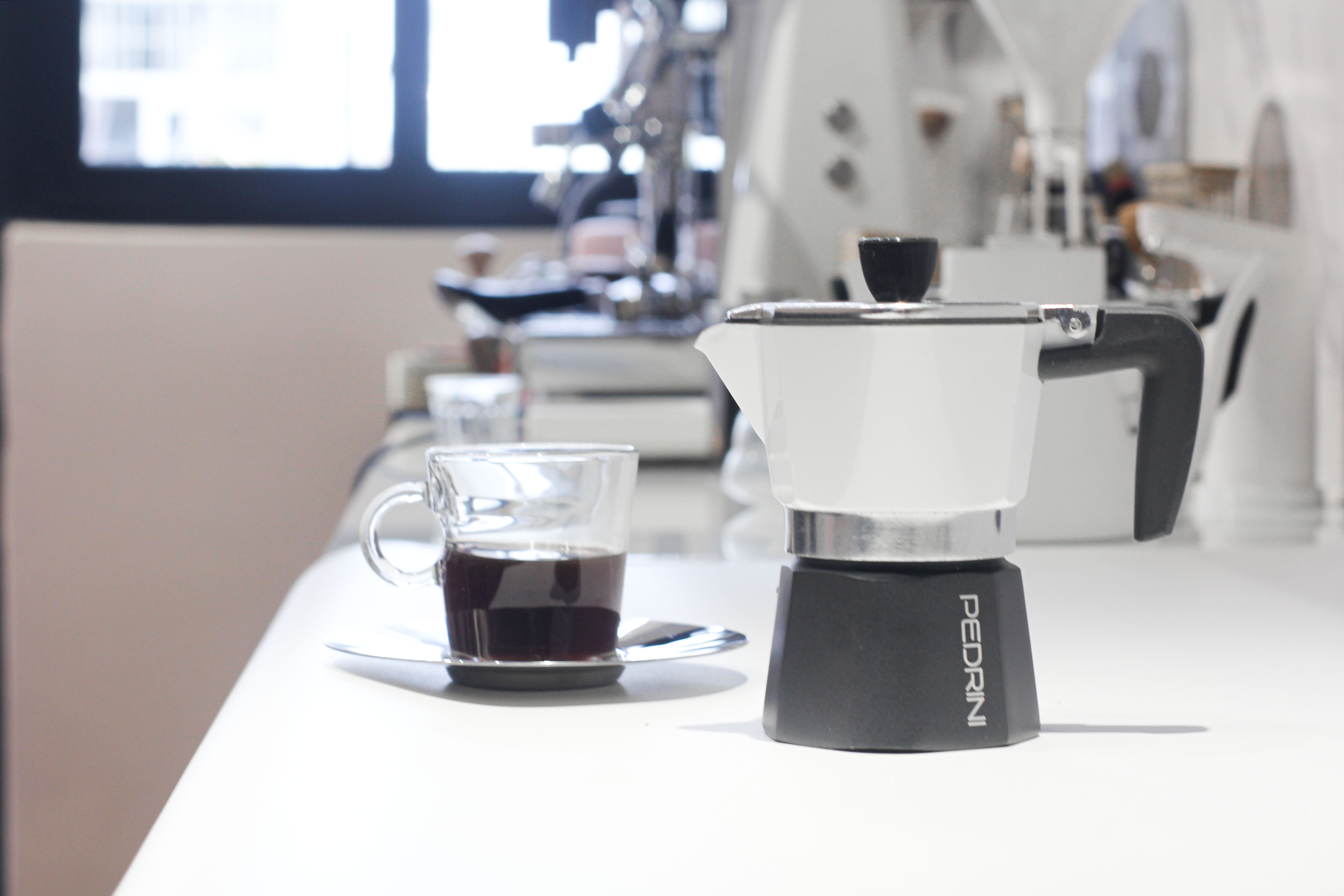 PEDRINI Sei Moka plus Coffee Maker 3 Cups - Painted aluminium 8