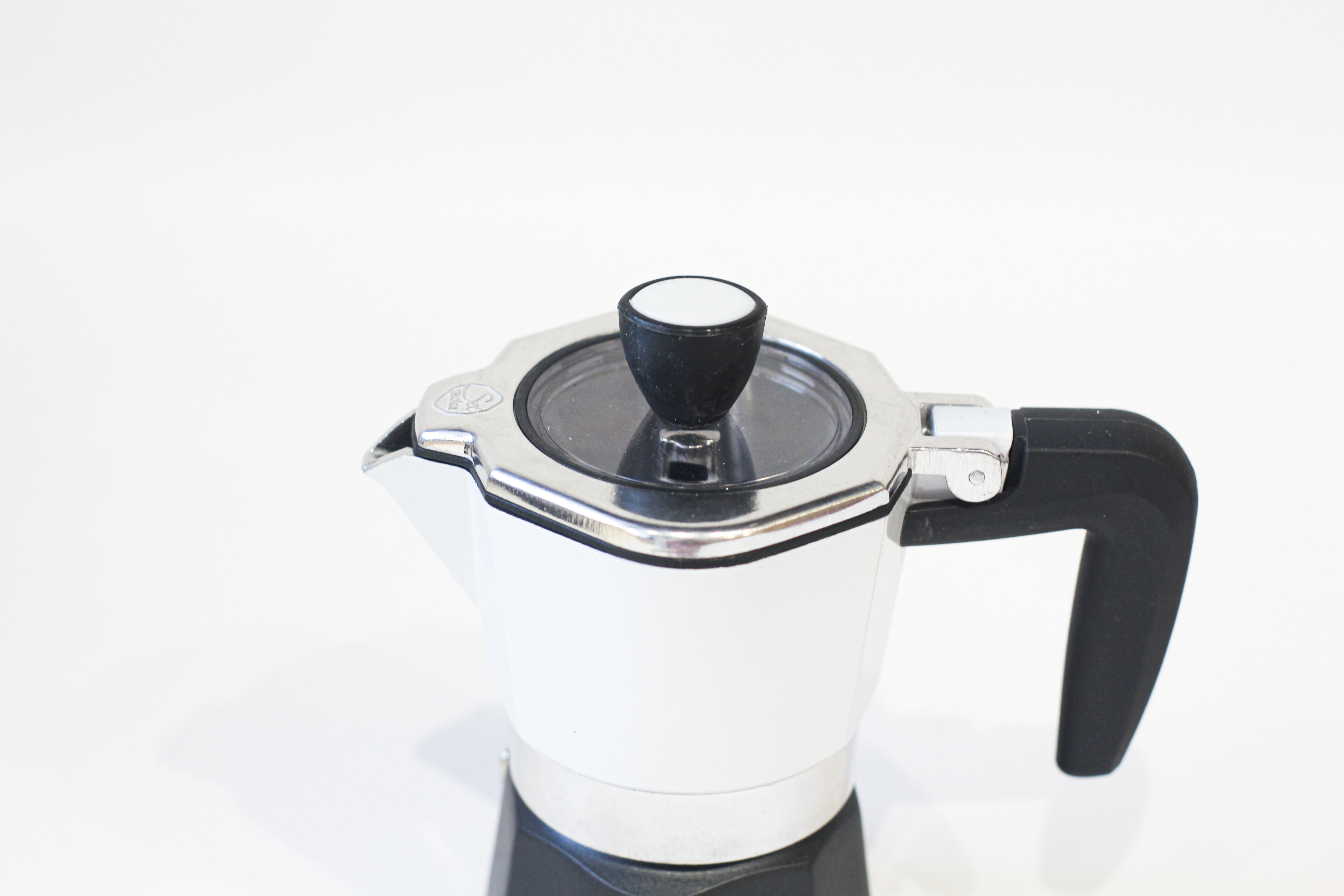 PEDRINI Kaffettiera Coffee Maker 6 Cups - Black 6