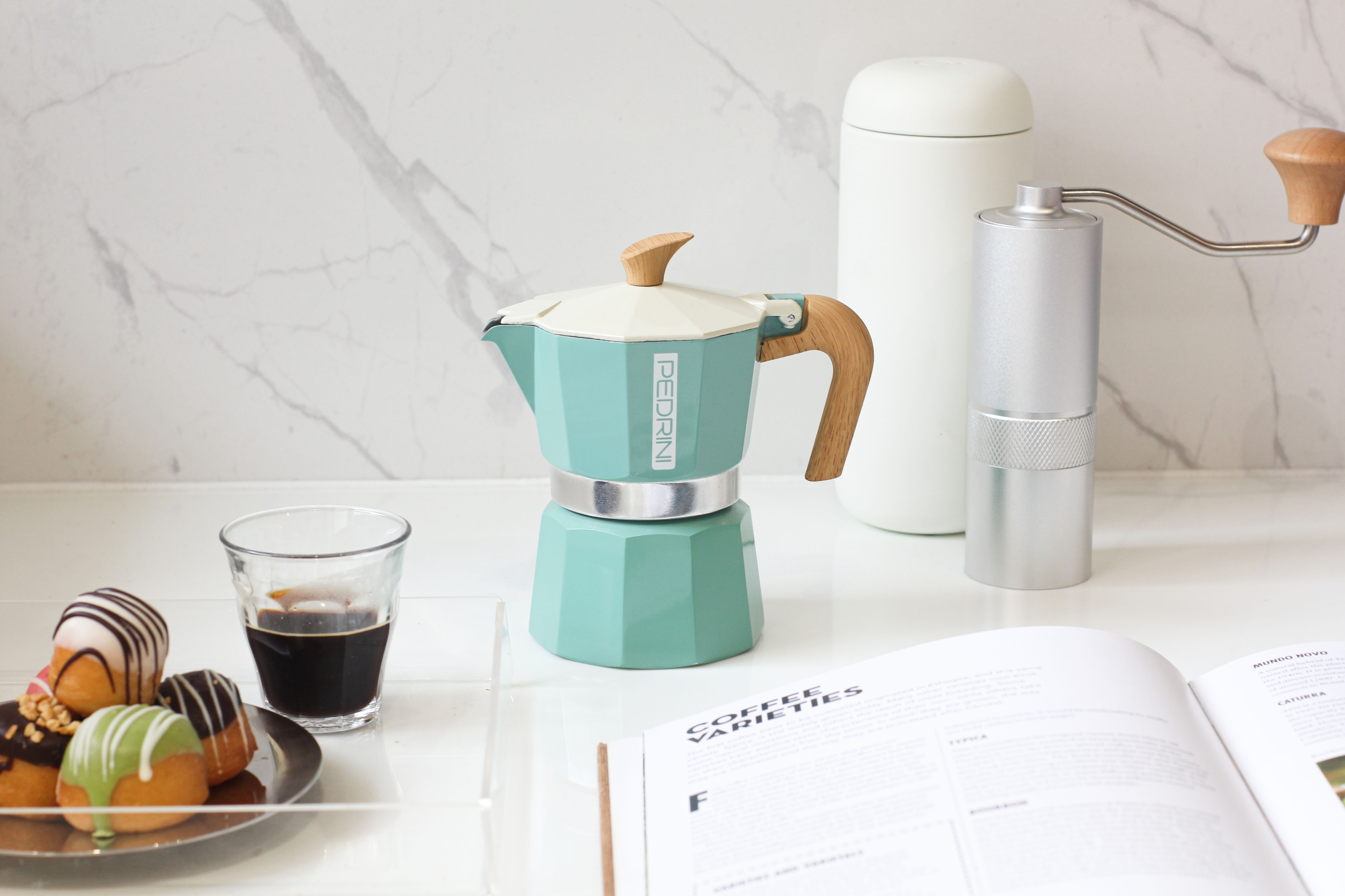 PEDRINI Aroma Coffee Maker 6 Cups - Black 12