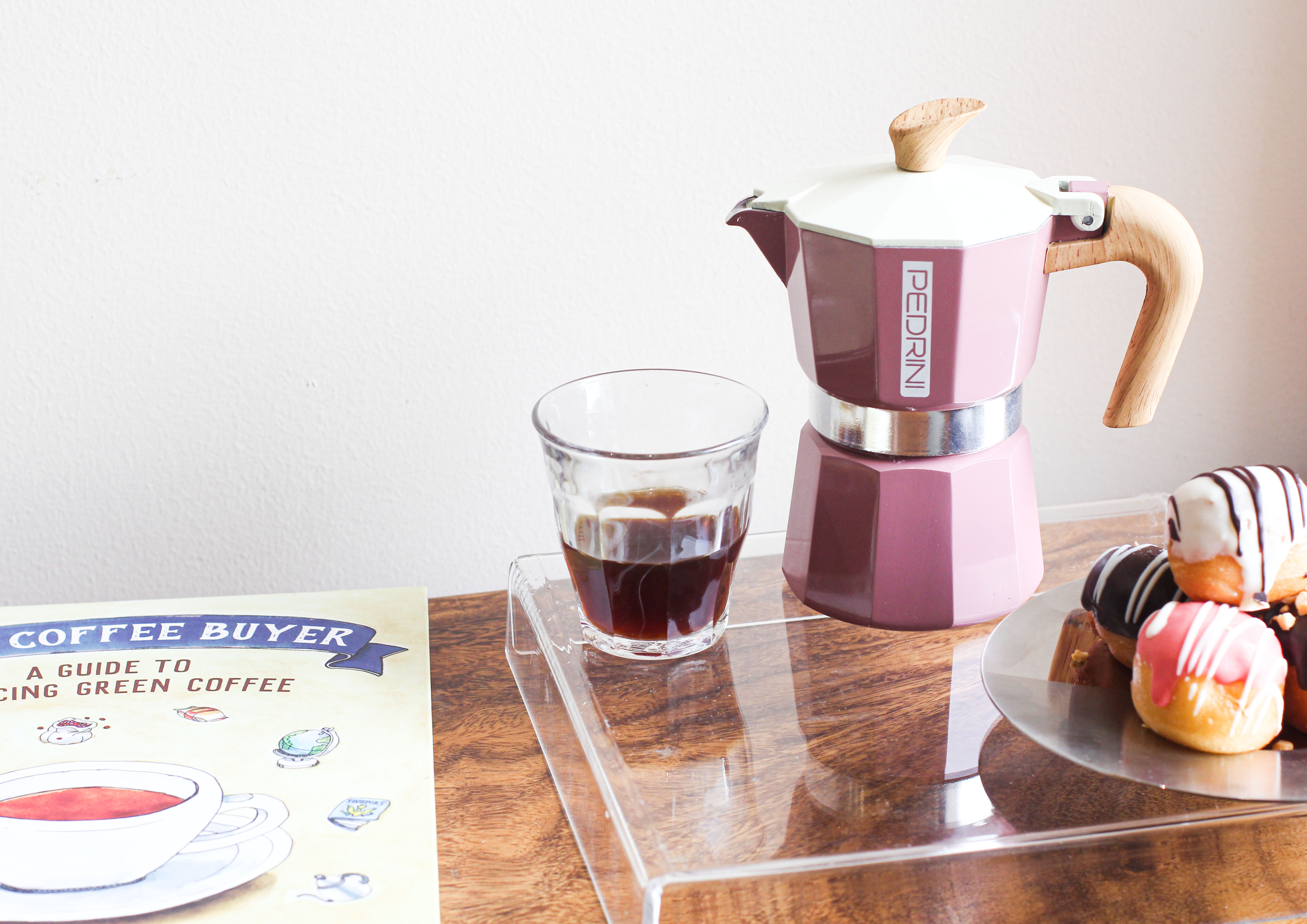 PEDRINI MyMoka Color Coffee Maker 3 Cups - Vintage Blue 13