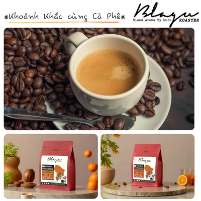 BLAGU Roasted Bean DARKAR - Dark Arabica - 1000g