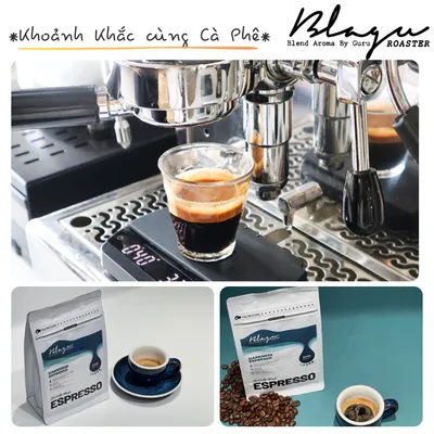 BLAGU Roasted Bean Italian - Espresso Blend - 1000g