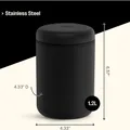 Fellow Atmos Vacuum Canister - 1.2L Matte White 15