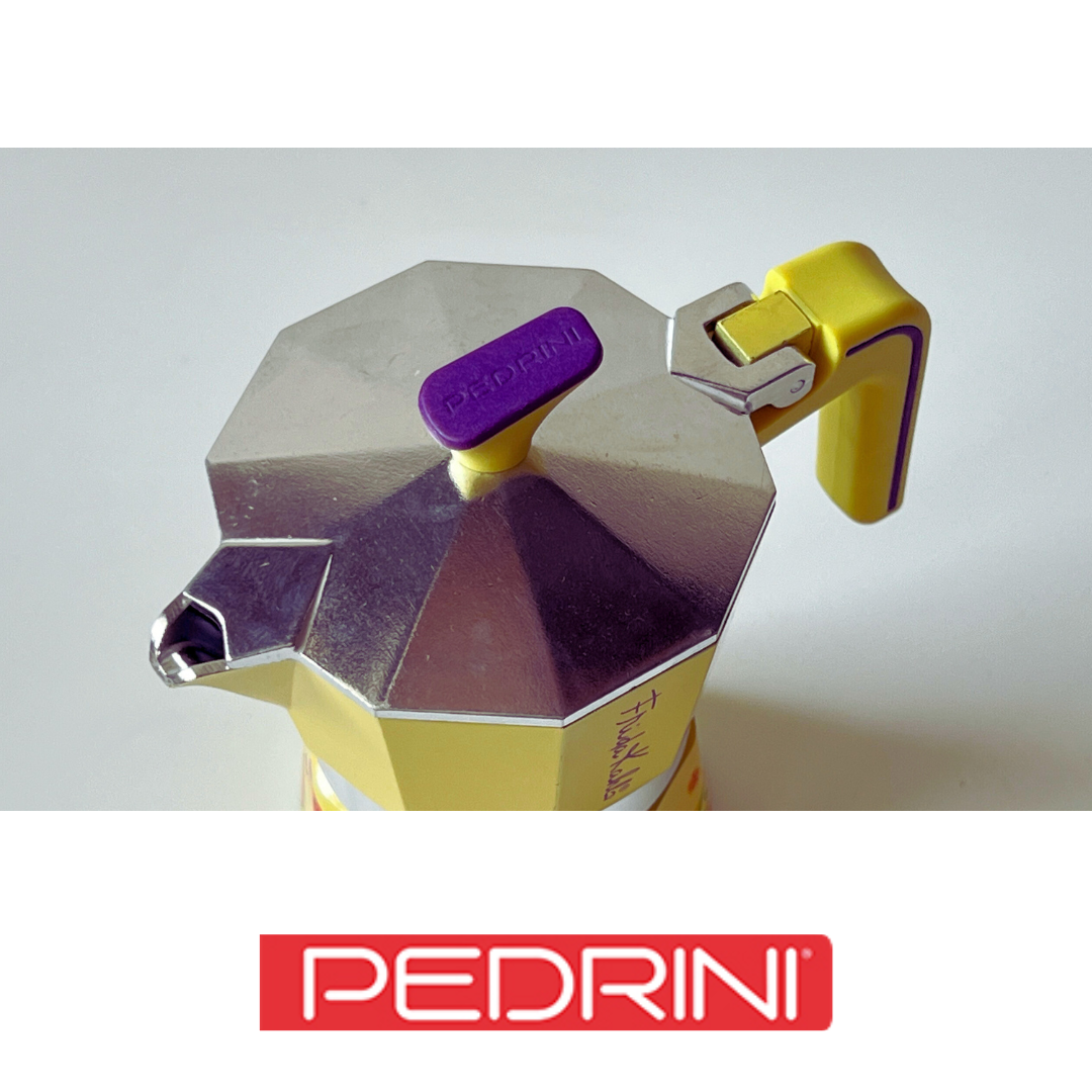 Coffee Maker Polished Alumi.2cups - Frida Kahlo - Assorted Colours (Yellow) 5