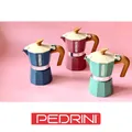 PEDRINI Kaffettiera Coffee Maker 3 Cups - Red 12