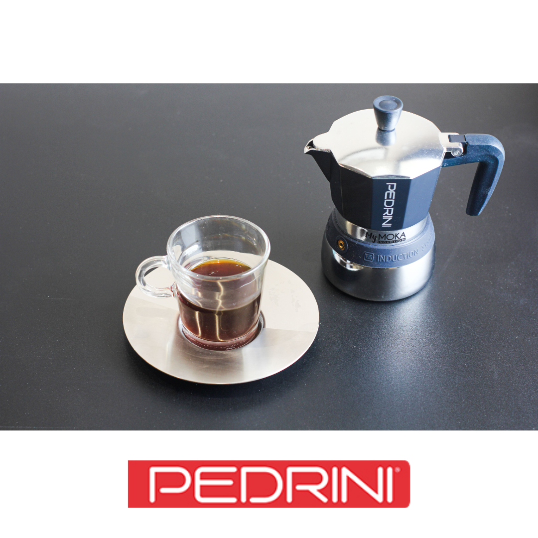 PEDRINI MyMoka induction Coffee Maker 3 Cups 15