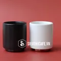 Fellow Monty Milk Art Cups - Espresso (3oz, Set of 2), Matte Black 7