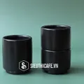 Fellow Monty Milk Art Cups - Espresso 3oz, Matte Black (1ly) 11